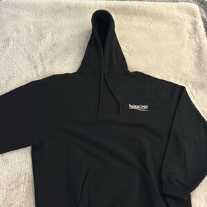 Balenciaga XL Black Hoodie